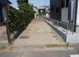 前橋市下小出町、土地の画像です