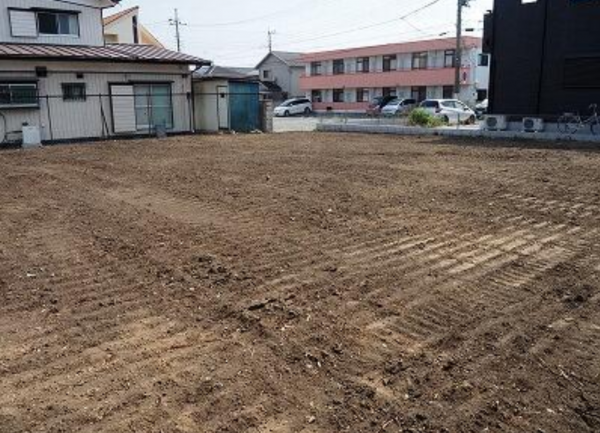 前橋市下小出町、土地の画像です
