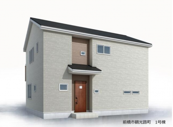 前橋市鶴光路町、新築一戸建ての画像です