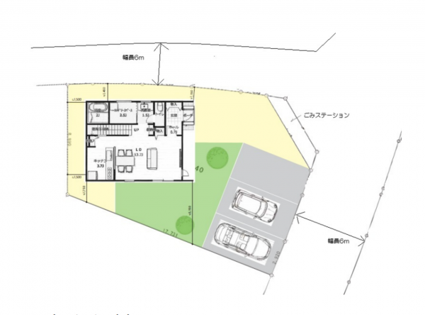 前橋市江木町、新築一戸建ての画像です
