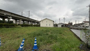 前橋市三河町、土地の画像です