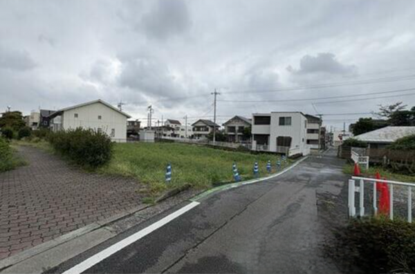 前橋市三河町、土地の画像です