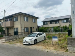 前橋市荒牧町、土地の画像です