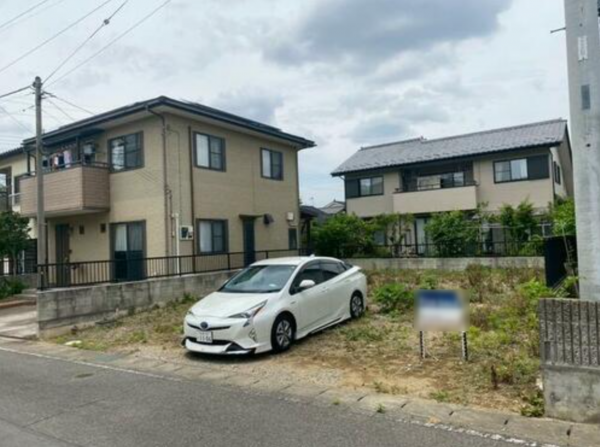 前橋市荒牧町、土地の画像です
