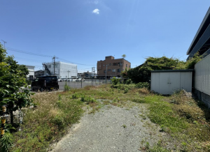 前橋市紅雲町、土地の画像です