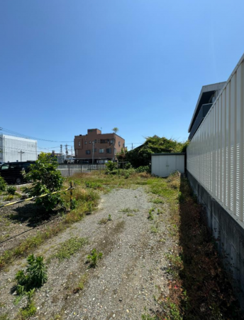 前橋市紅雲町、土地の画像です