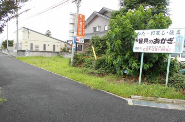 前橋市龍蔵寺町、土地の画像です