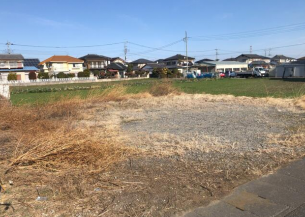 前橋市上長磯町、土地の画像です