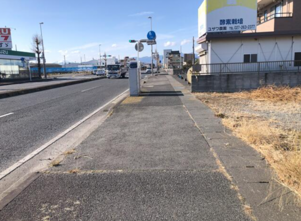 前橋市上長磯町、土地の画像です