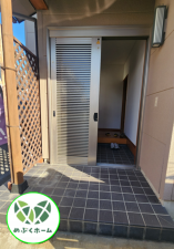 前橋市箱田町、中古一戸建ての玄関画像です