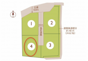 前橋市元総社町、新築一戸建ての画像です