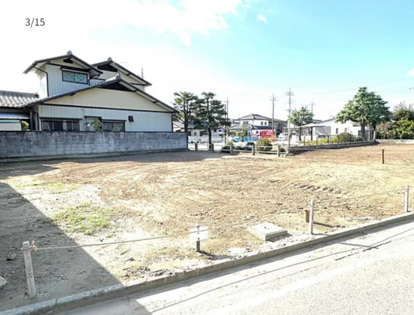 前橋市上新田町、土地の画像です