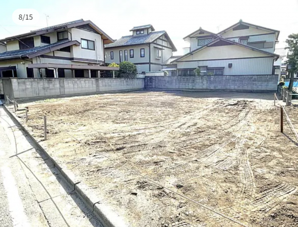 前橋市上新田町、土地の画像です