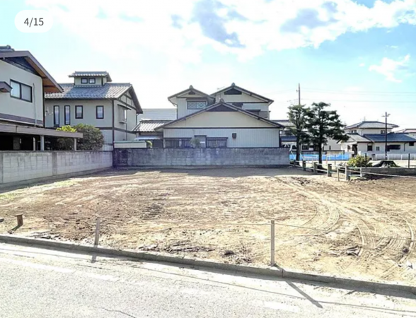 前橋市上新田町、土地の画像です