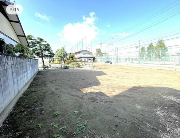 前橋市上新田町、土地の画像です