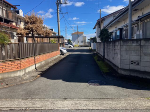 前橋市江田町、土地の画像です