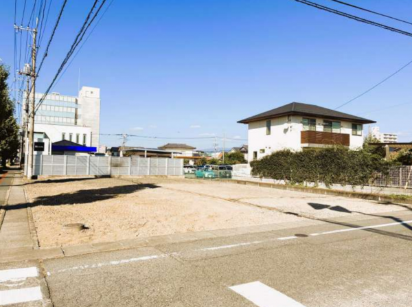 前橋市大友町、土地の画像です