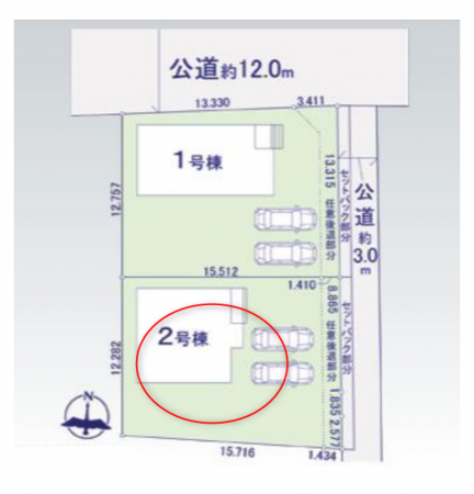 前橋市元総社町、新築一戸建ての画像です