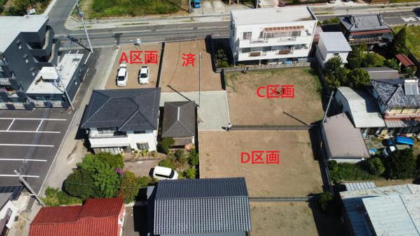 前橋市元総社町、土地の画像です