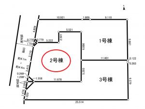 前橋市北代田町、新築一戸建ての画像です
