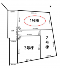 前橋市北代田町、新築一戸建ての画像です