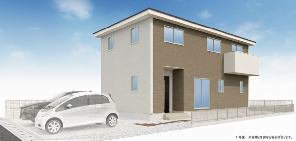 前橋市北代田町、新築一戸建ての画像です