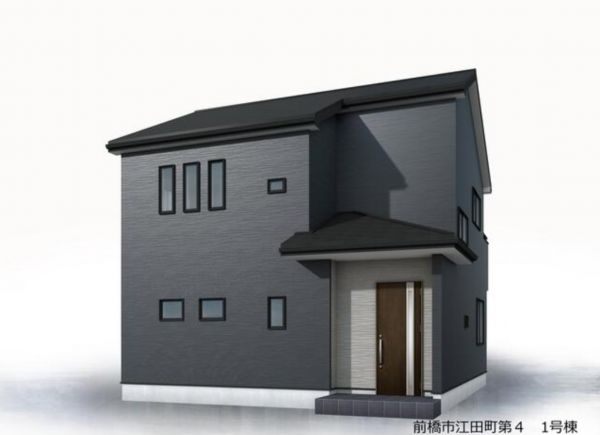 前橋市江田町、新築一戸建ての画像です