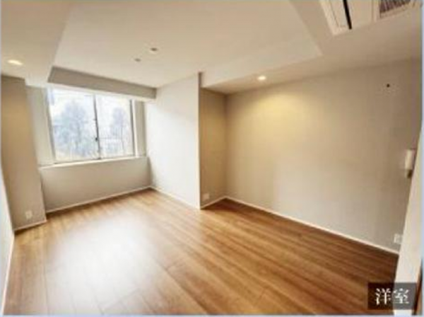 渋谷区南平台町、マンションの寝室画像です