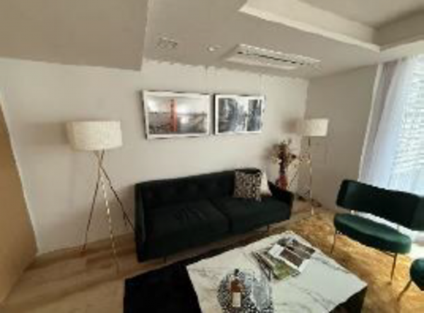 渋谷区南平台町、マンションの居間画像です