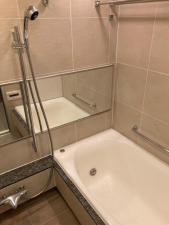 渋谷区渋谷、マンションの風呂画像です