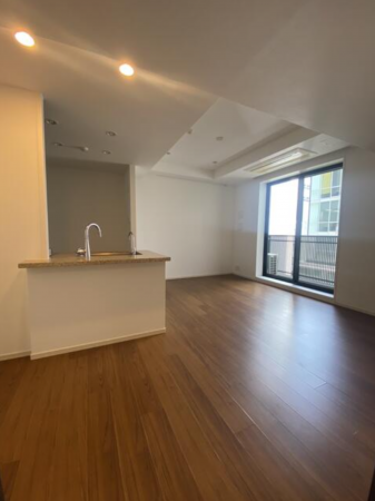 渋谷区渋谷、マンションの居間画像です