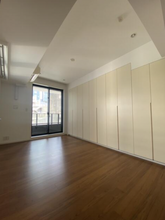 渋谷区渋谷、マンションの寝室画像です