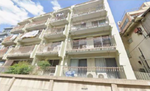 目黒区大橋、マンションの外観画像です