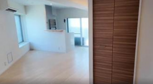 目黒区駒場、マンションのキッチン画像です