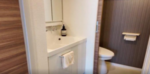 目黒区駒場、マンションのトイレ画像です