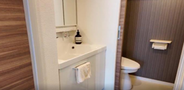 目黒区駒場、マンションのトイレ画像です