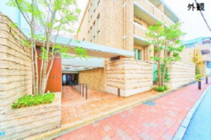 渋谷区松濤、マンションの外観画像です