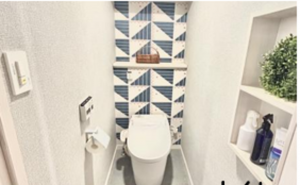 渋谷区渋谷、マンションのトイレ画像です