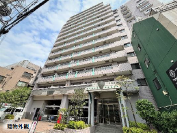 渋谷区円山町、マンションの外観画像です