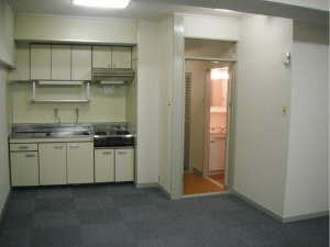 渋谷区宇田川町、マンションのキッチン画像です