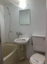 渋谷区円山町、マンションの風呂画像です