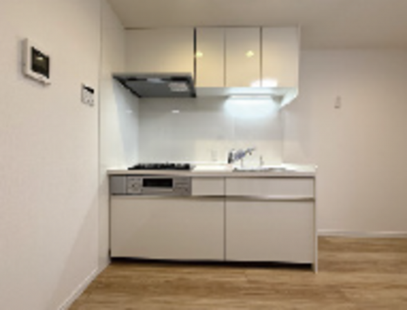 渋谷区桜丘町、マンションのキッチン画像です