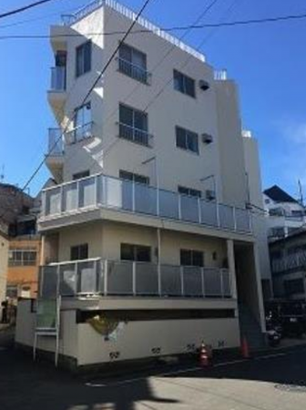 目黒区駒場、マンションの外観画像です