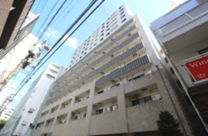 渋谷区円山町、マンションの外観画像です