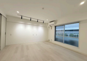 渋谷区宇田川町、マンションの寝室画像です