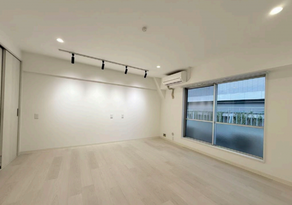 渋谷区宇田川町、マンションの寝室画像です