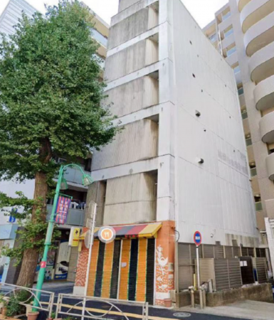 渋谷区笹塚、マンションの外観画像です