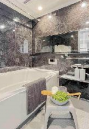 渋谷区桜丘町、マンションの風呂画像です