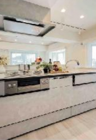 渋谷区桜丘町、マンションのキッチン画像です