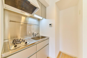 渋谷区円山町、マンションのキッチン画像です